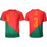 Dres Portugal Pepe #3 Domaci SP 2022 Kratak Rukav